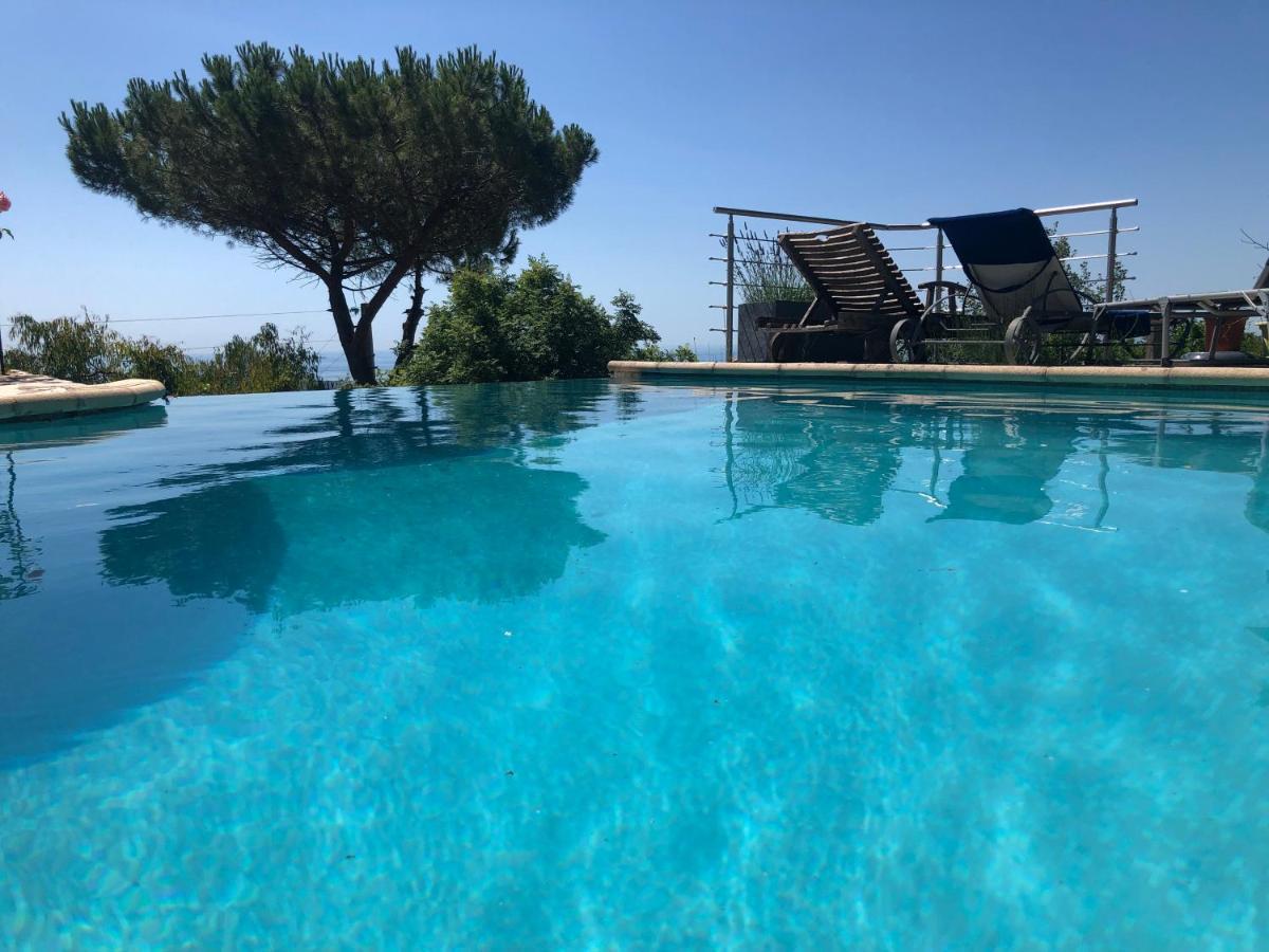 "Aux Balcons Du Riou" Avec Vue Mer 180 Degres Vence Zewnętrze zdjęcie