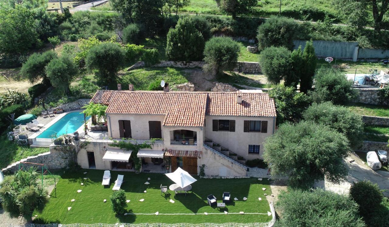 "Aux Balcons Du Riou" Avec Vue Mer 180 Degres Vence Zewnętrze zdjęcie